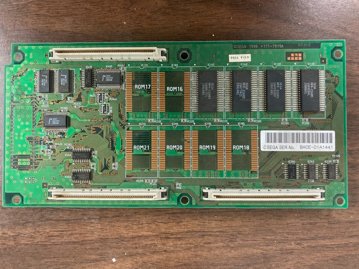 SEGA NAOMI PCB 840-0002B/172-7919A - Untested | eBay