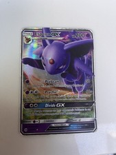 Pokémon Espeon GX TCG Sun Moon Holo Ultra Rare Card 61/149 Ungraded