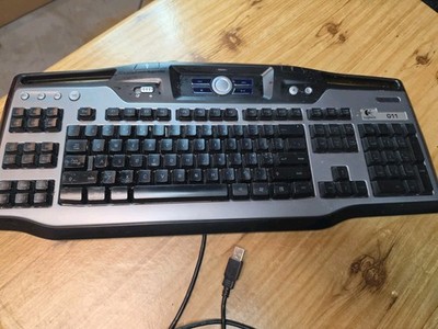 Logitech G11 Gaming Keyboard Wired USB Cord Y-UG75A