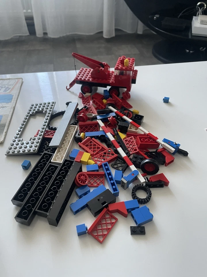 Anciens Train Lego Wagons Rails 1970 Plus Pièces Lego - Photo 4/4