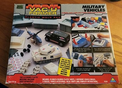 Toymax Vac-U-Former Plastic Mold Pak Military Vehicles Vintage 1993