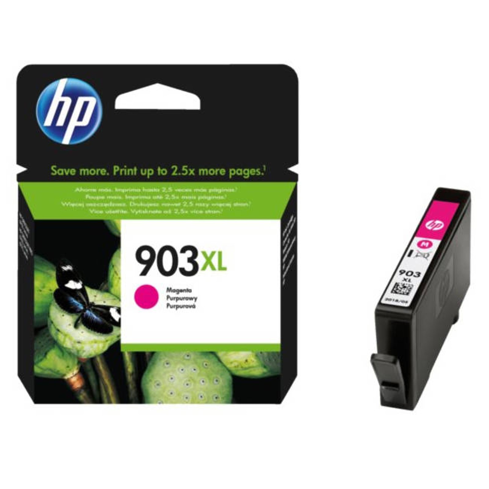 Original HP 903XL High Capacity Magenta Ink Cartridge (T6M07AE)