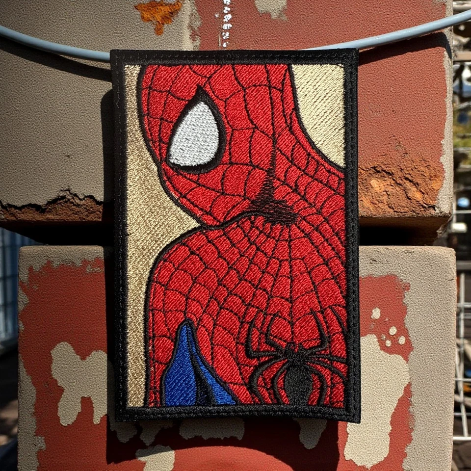 Spiderman Embroidery Patch 3" X 4.50" - Image 2 of 4