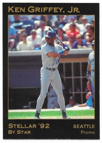 1992 Star Ken Griffey Jr Stellar Promo 1 of 100 Rare!