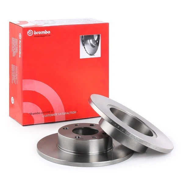 2x BREMBO 08.3636.10 Disque de frein pour FIAT Panda Schrägheck (141) 850 147 - Photo 4/4
