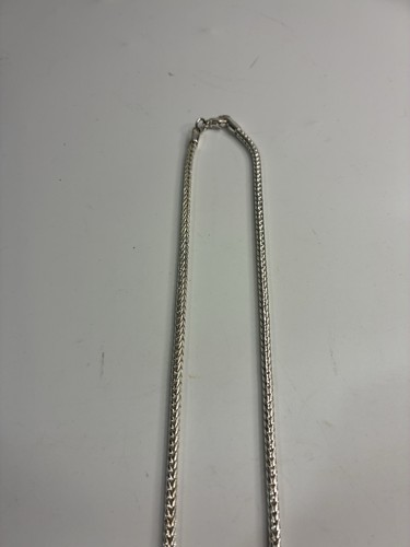 Signed Roman Vtg. Gold/Silver Mixed Metal Pendant Rope Chain Center Stone P - Picture 5 of 12