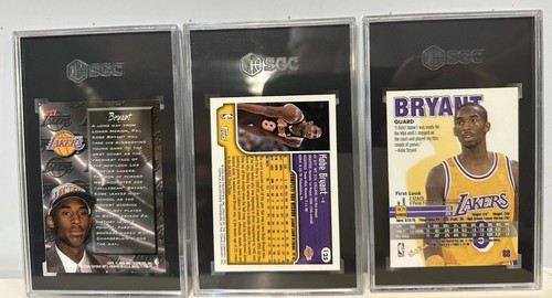 Kobe Bryant 1999-00 Topps #125 9.5, 97-98 Skybox #88 9.5, 96 Fleer Lot of 3 SGC - Picture 4 of 7