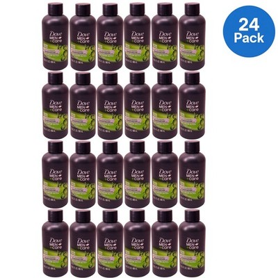 Dove Men+Care Extra Fresh Body Wash 3oz Travel Size 24hr Micromoisture