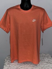 NIKE MENS SPORTSWEAR CLUB MAGIC EMBER SHORT SLEEVE SEWN GRAPHIC TEE SHIRT SM NWT