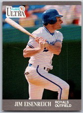 ⚾ 1991 Ultra #146 Jim Eisenreich Kansas City Royals