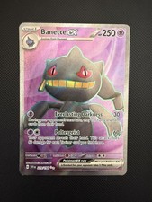 NM Banette ex 229/198 Scarlet & Violet Base Set Ultra Rare Pokemon Card