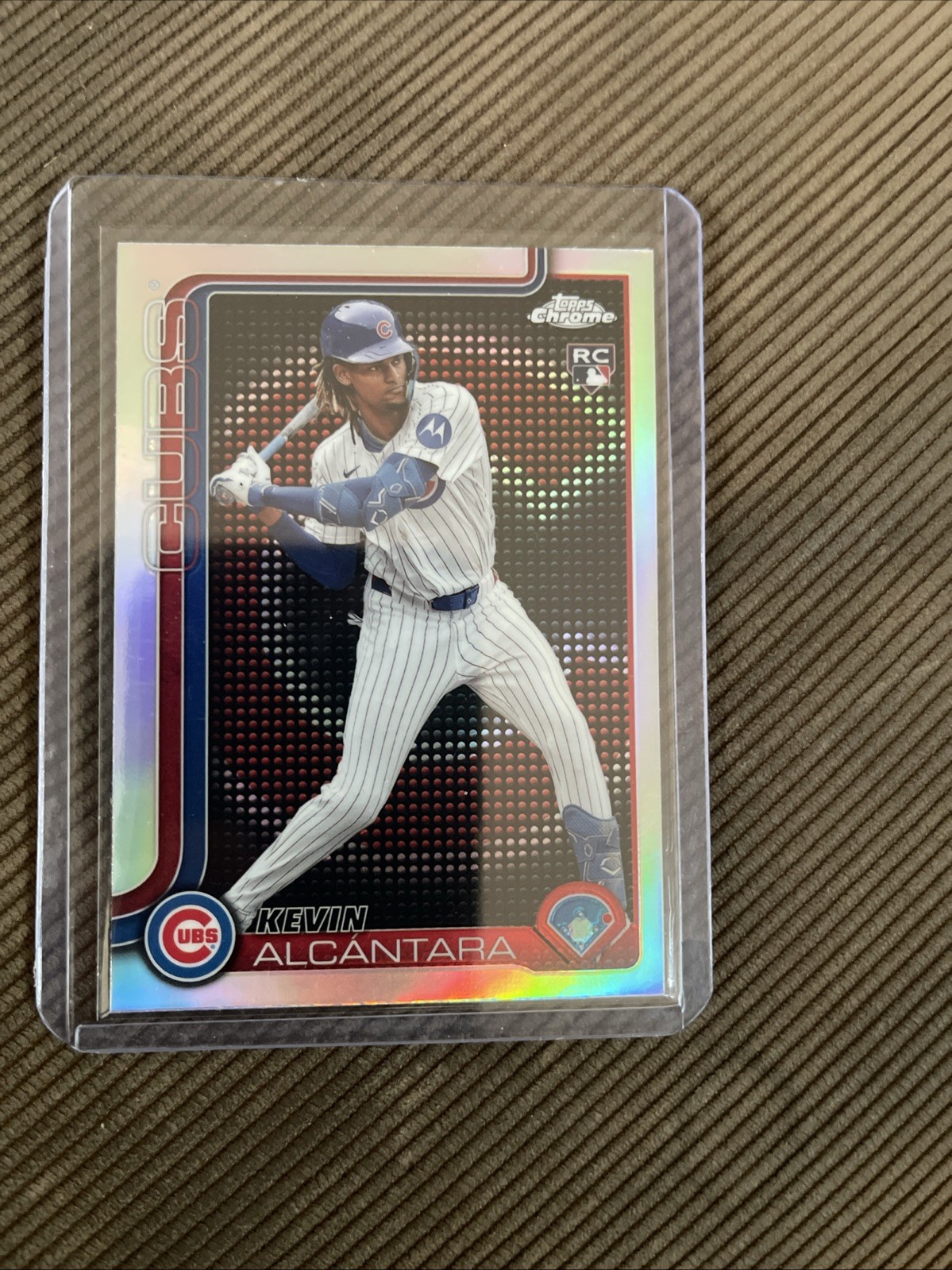 2025 Topps Chrome - #173 Kevin Alcantara Lightboard Logo Rookie SSP
