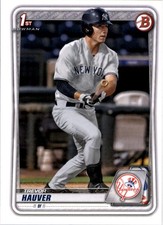 2020 Bowman Draft #BD113 Trevor Hauver - BB