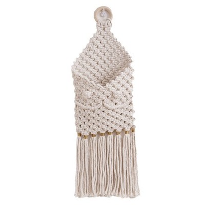 Macrame Plant Hanger Indoor Hanging-Planter Basket Wall Tapestry Decorative Pot
