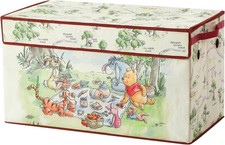 Disney Winnie the Pooh Collapsible Storage Trunk, Durable with Soft Lid, 28.5"x1