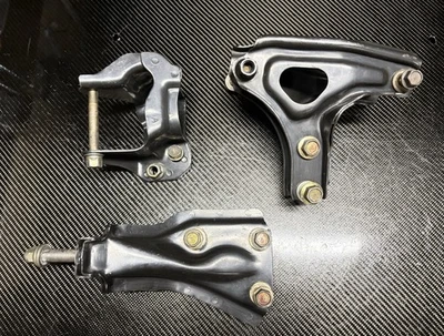 96-00 Honda Civic Manual Transmission Conversion Bracket Set (3) D-Series OEM - Image 1 of 4