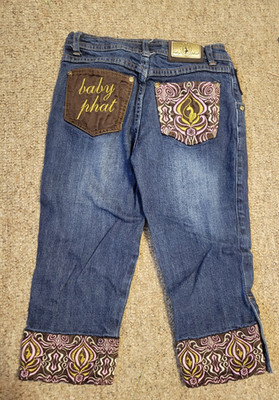 Baby Phat Y2K Young Girl Jeans Size 8