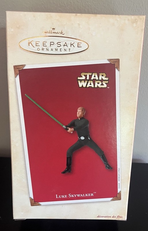 Hallmark Keepsake Ornament Star Wars Luke Skywalker 2002 NEW!