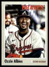 Ozzie Albies 2024 Topps Archives #143 Braves MLB READ FREE SHIPPING AutographDen