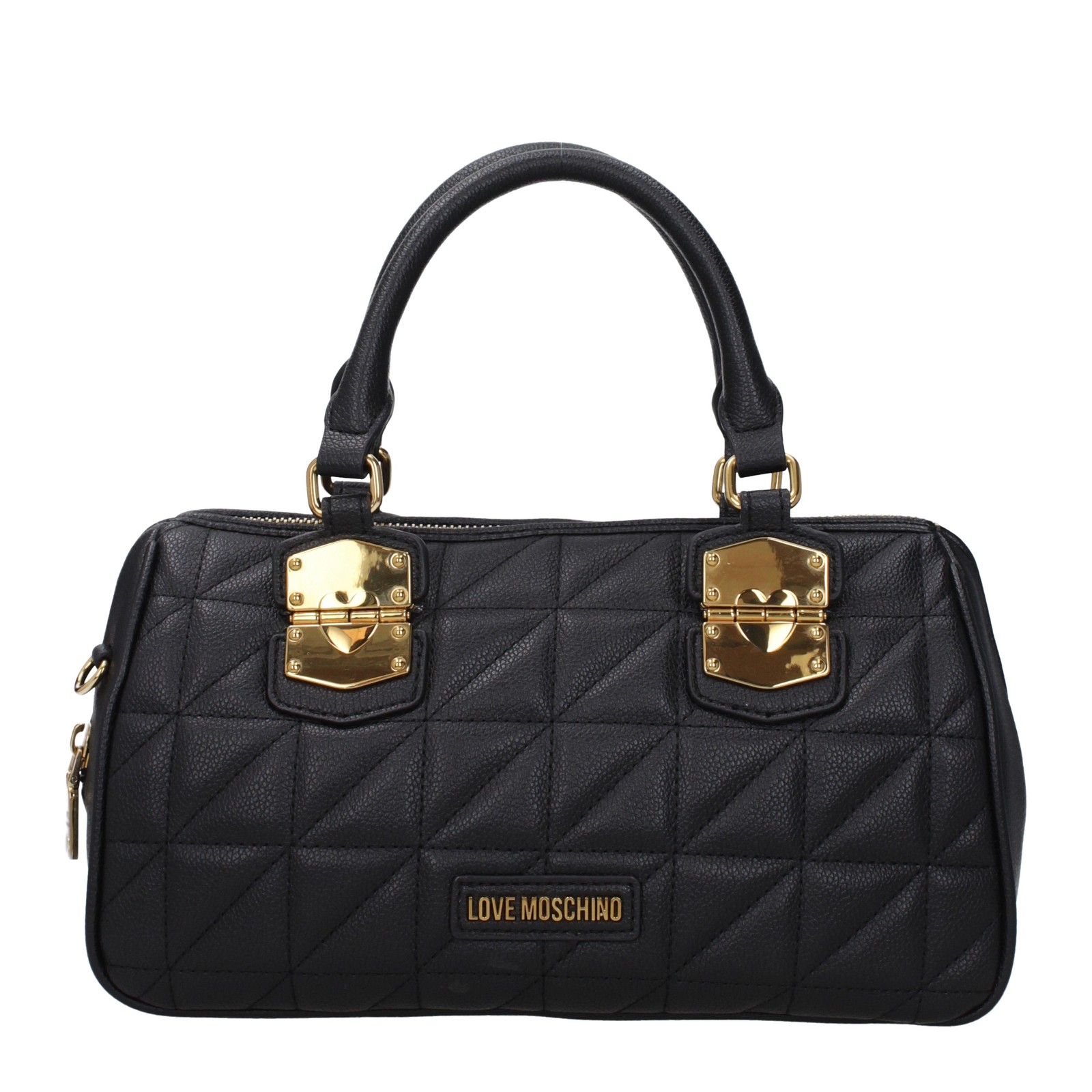 SAOLA Love Moschino Borse a Mano Donna Poliuretano Nero