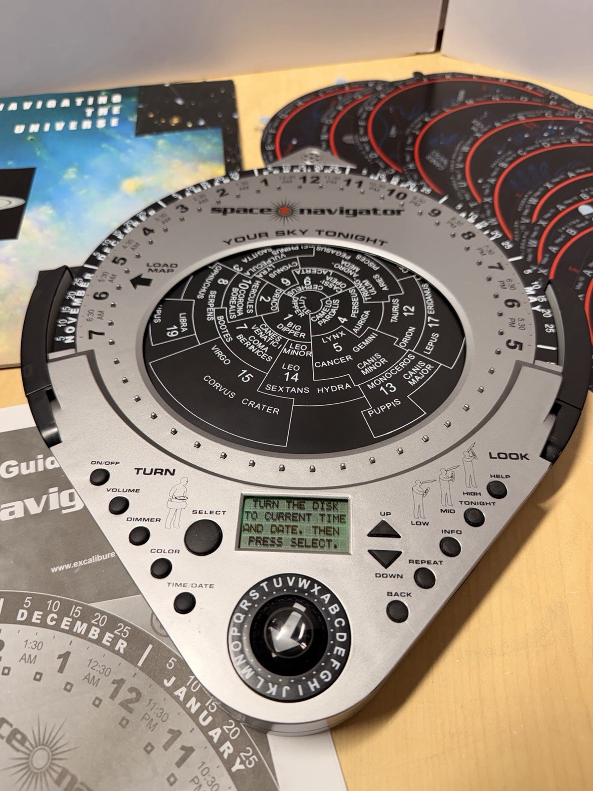 Excalibur Electronics SPACE NAVIGATOR Used, Works Great