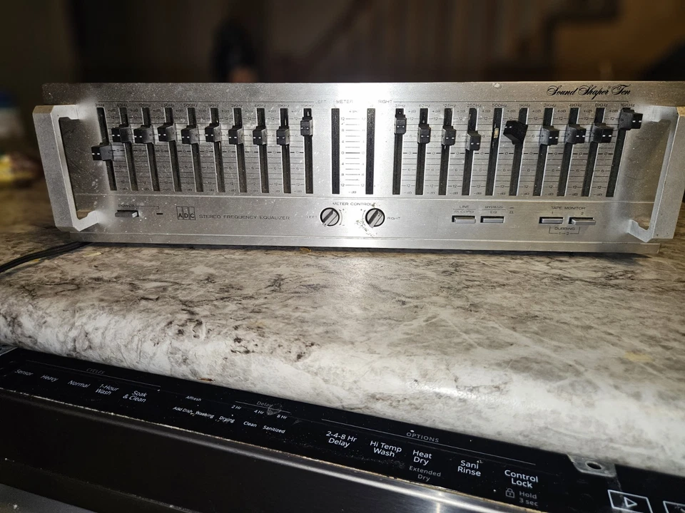 ADC Sound Shaper Two Stereo Frequency Equalizer – Vintage Hi-Fi – Excellent... - Image 2 of 2