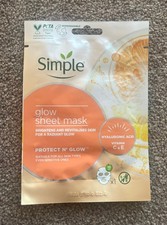 Simple Face Mask Sheet Vitamin A&E