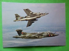 RAF  BUCCANEER     / Carte postcard AVIATION AVION MILITAIRE