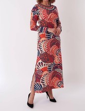 Ck Bradley Arianne Maxi Dress Paddle Sienna