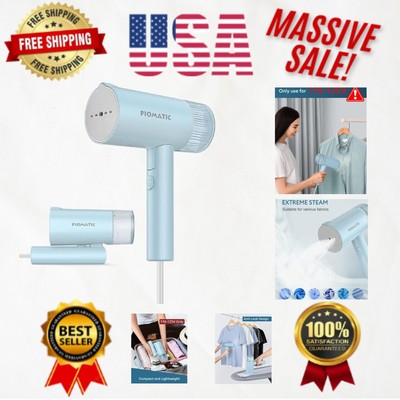 Celadon Mini Folding Steamer - Handheld Garment Wrinkle Remover, 1000W