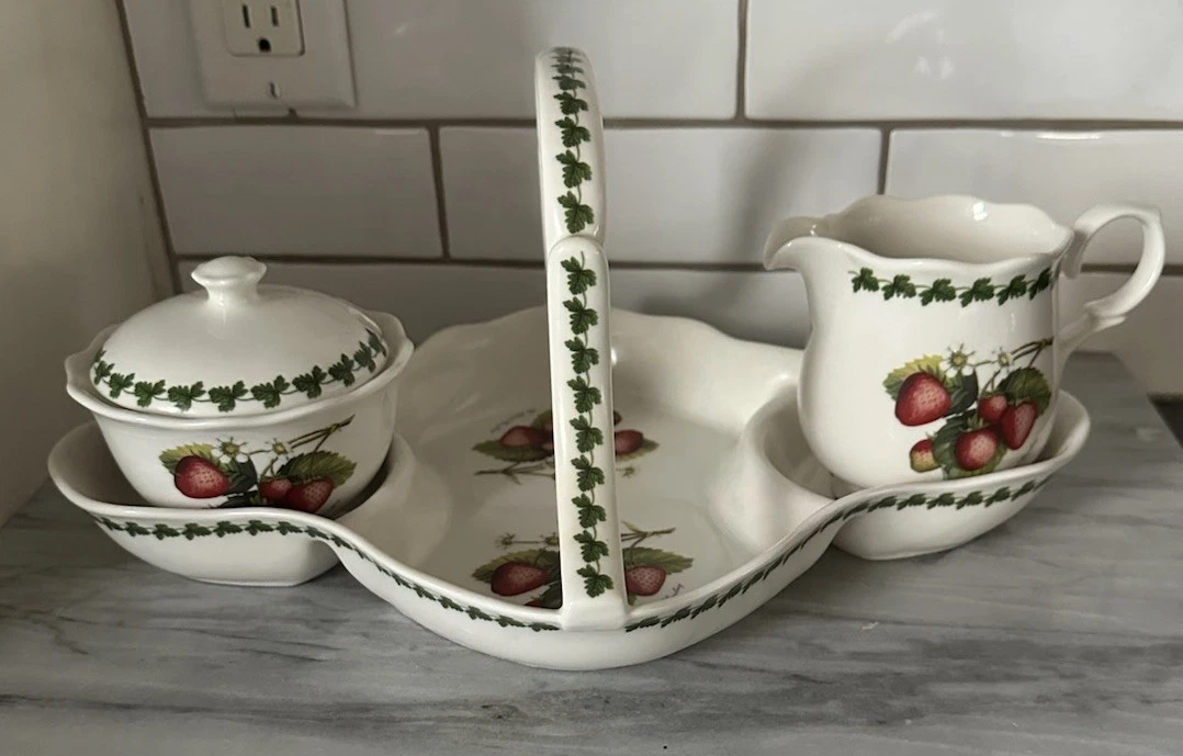 【ポートメリオン ボウル 大】サマーストロベリー イギリス製 ヴィンテージ Portmeirion Summer Strawberry for sale | eBay