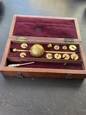 Sikes vintage hydrometer in case