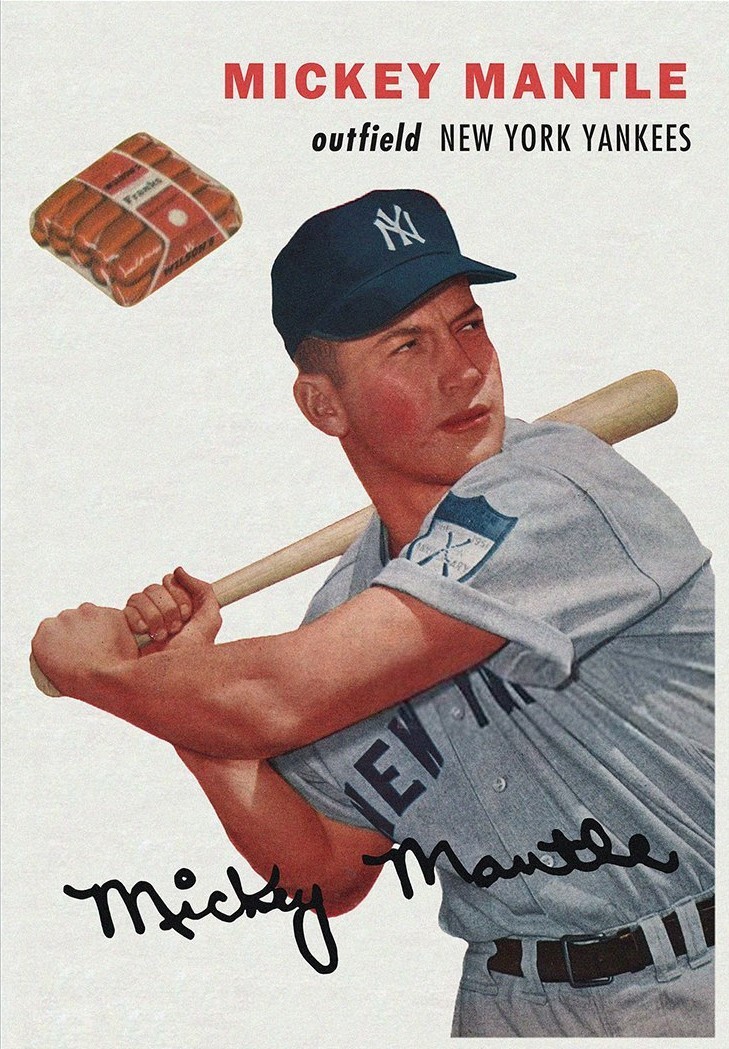 MICKEY MANTLE 54### BUY 5 GET 1 FREE # or 30% OFF OVER 12 DIDDY-ORIGINAL-CUSTOMS