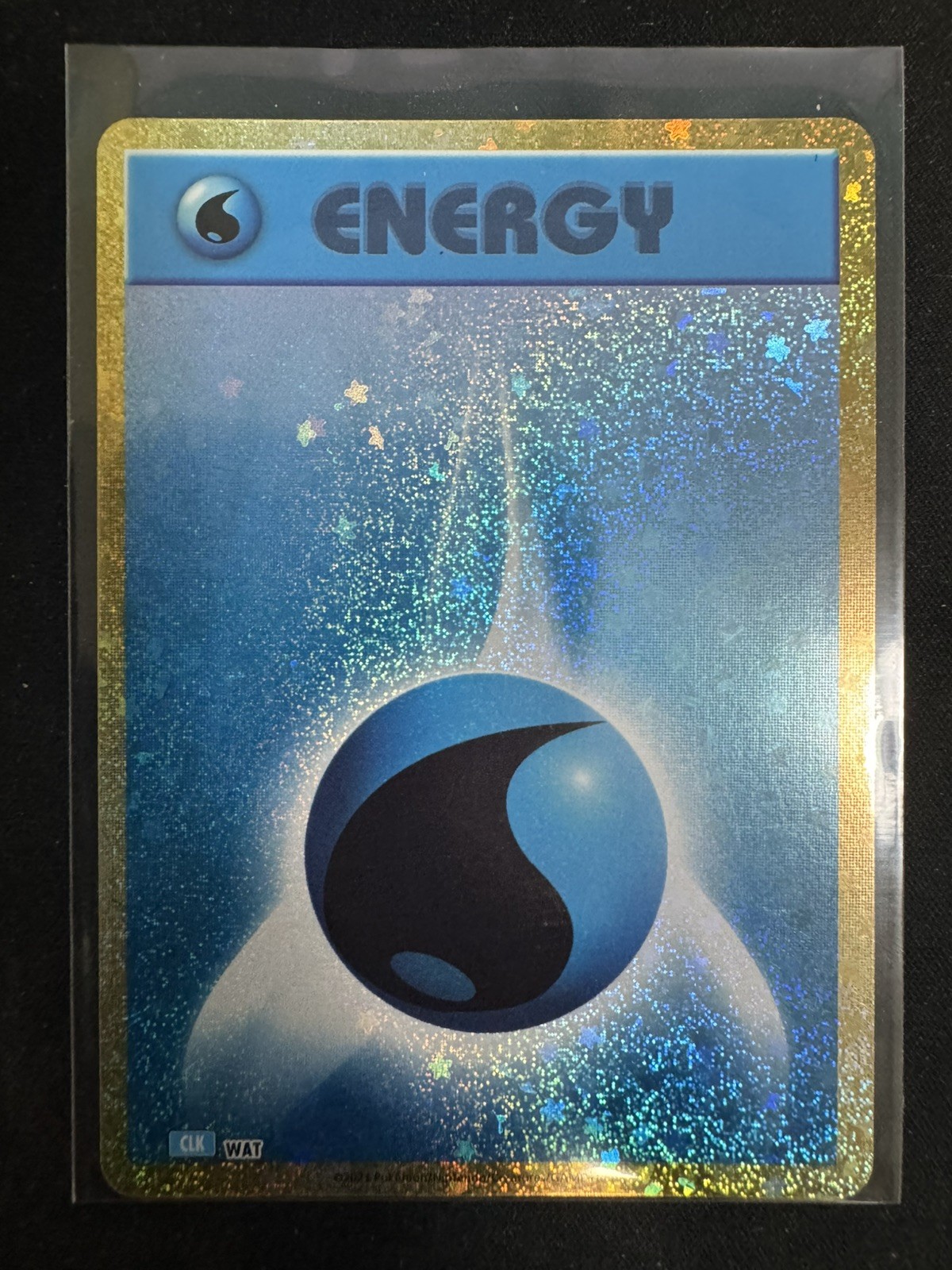 Water Energy WAT CLK Pokemon Card Game Classic