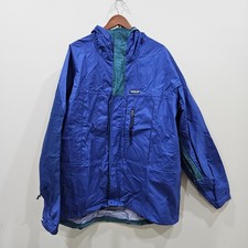 Vintage Patagonia Men's 3 Layer Triolet Goretex Alpine Jacket XXL Blue Gorpcore