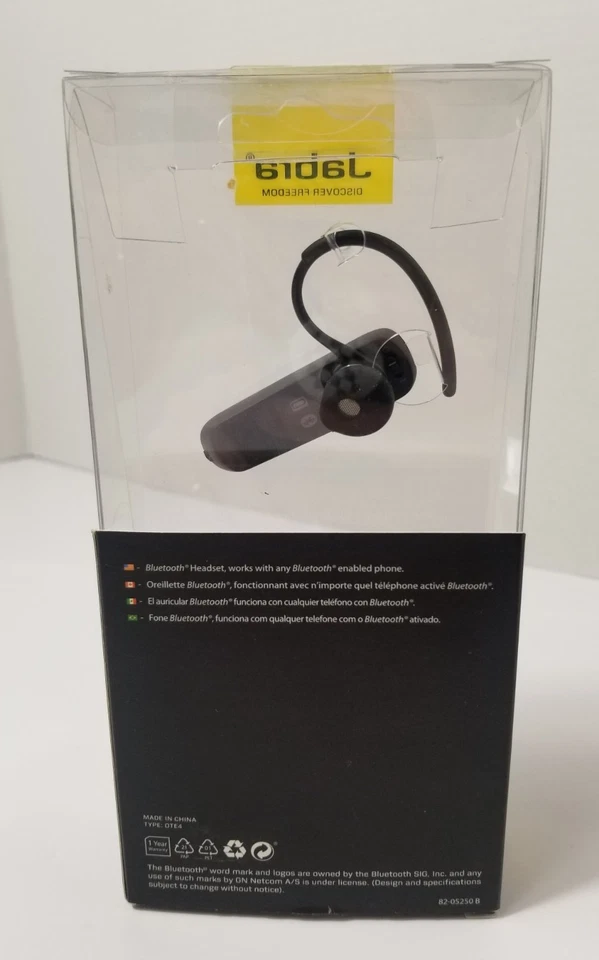 JABRA EASYGO Easy to Use & Wear BLUETOOTH HEADSET New Sealed - Image 4 of 4