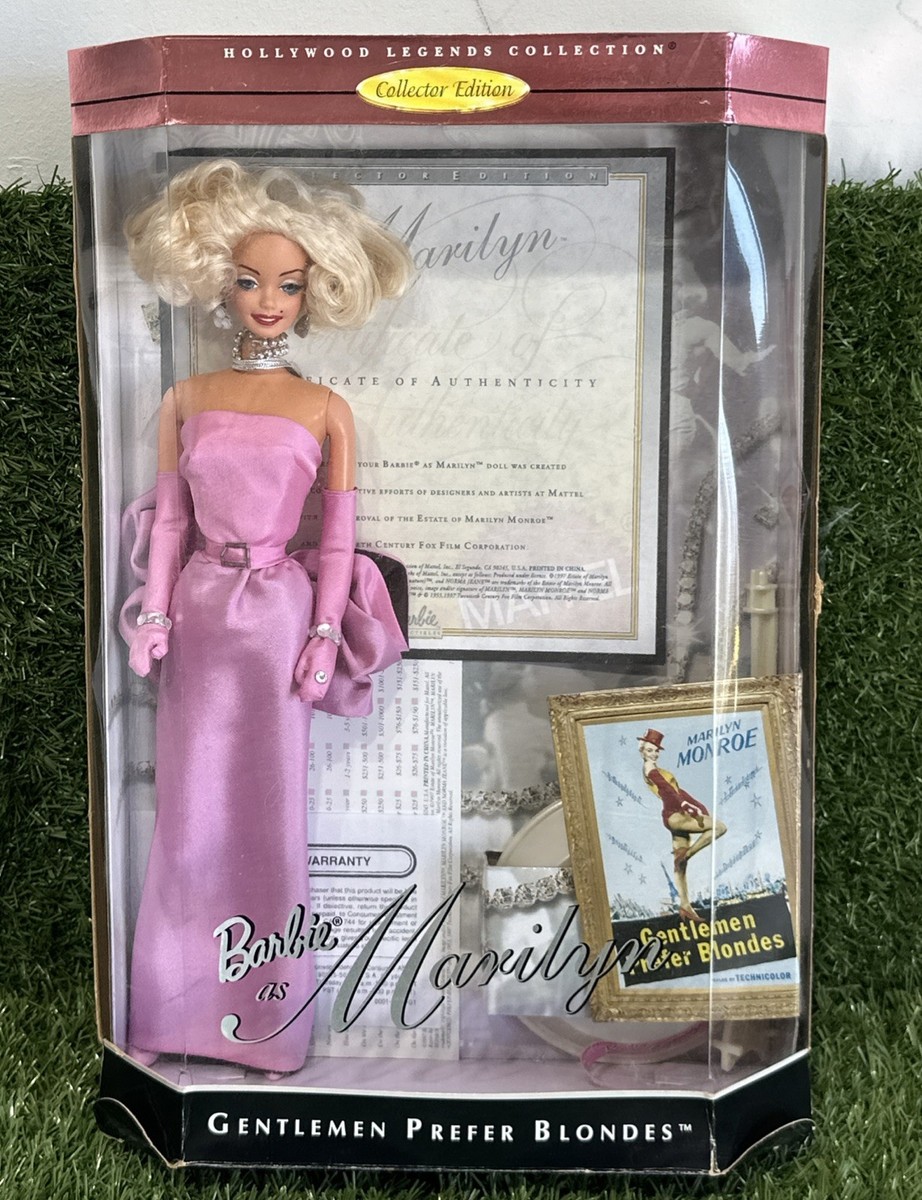 Barbie Hollywood Legends Collection Marilyn Monroe in Gentlemen