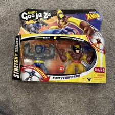 Heroes Of Goo Jit Zu X-Men Team Pack Energized Beast And Regenerative Wolverine
