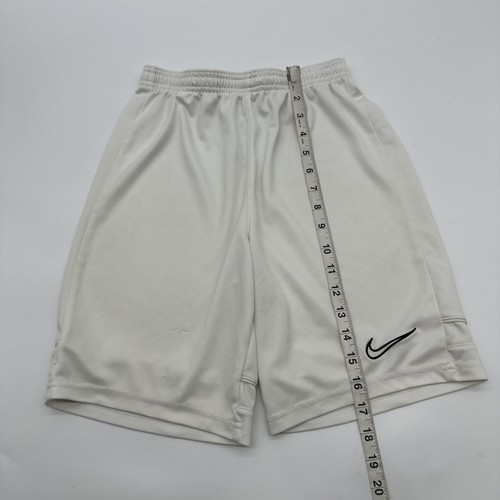 Nike Dri-Fit Athletic Shorts Youth Boys XL White Logo ..#30463 - Picture 7 of 14