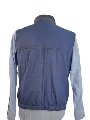 NEW STEFANO RICCI Gilet Outwear VEST Coat Leather Us L Eu 52 GIL1 - Picture 3 of 5