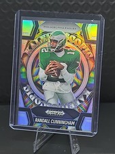 2025 Panini Prizm Black - Kaleidoscopic Randall Cunningham #15 Silver Prizm