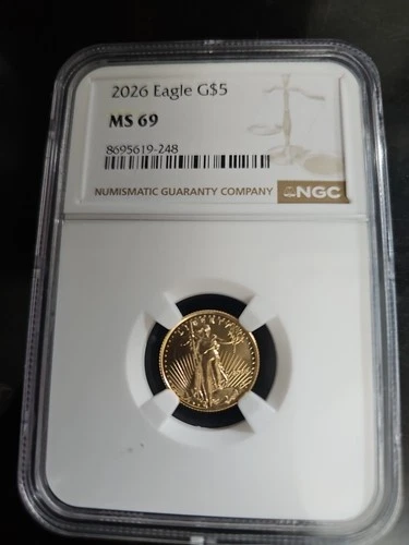2026 Gold Eagle G$5 NGC MS69