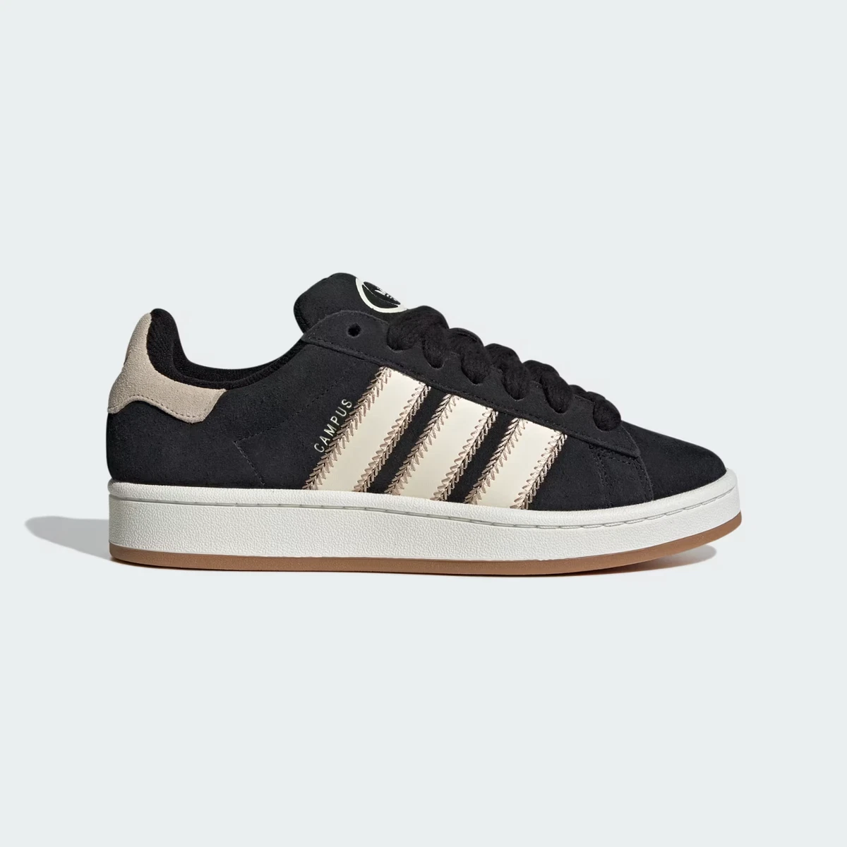 adidas gazelle silver green womens adidas Women's Campus 00s Shoes, Size 11, BLACK/OFF White main image 0
