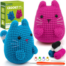 Faircosy Crochet Kit for Beginners Crocheting: Crochet Animal Kits for Kids  Ad