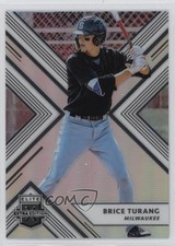 2018 Panini Elite Extra Edition Opti-Chrome Holo Prizm Brice Turang #20 0c2