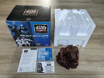 Star Wars Classic Collectors Series Rancor Statuette 1997 mit OVP Jabba Black 