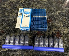 Vintage Sears Blue Flashbulbs AG1B 11 bulbs