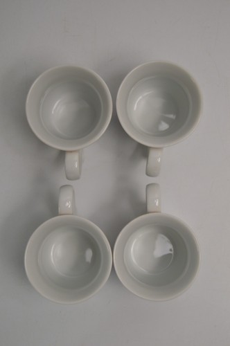 4 Williams Sonoma Espresso Cups 'Twas the Night Before Christmas NIB New - Picture 13 of 14