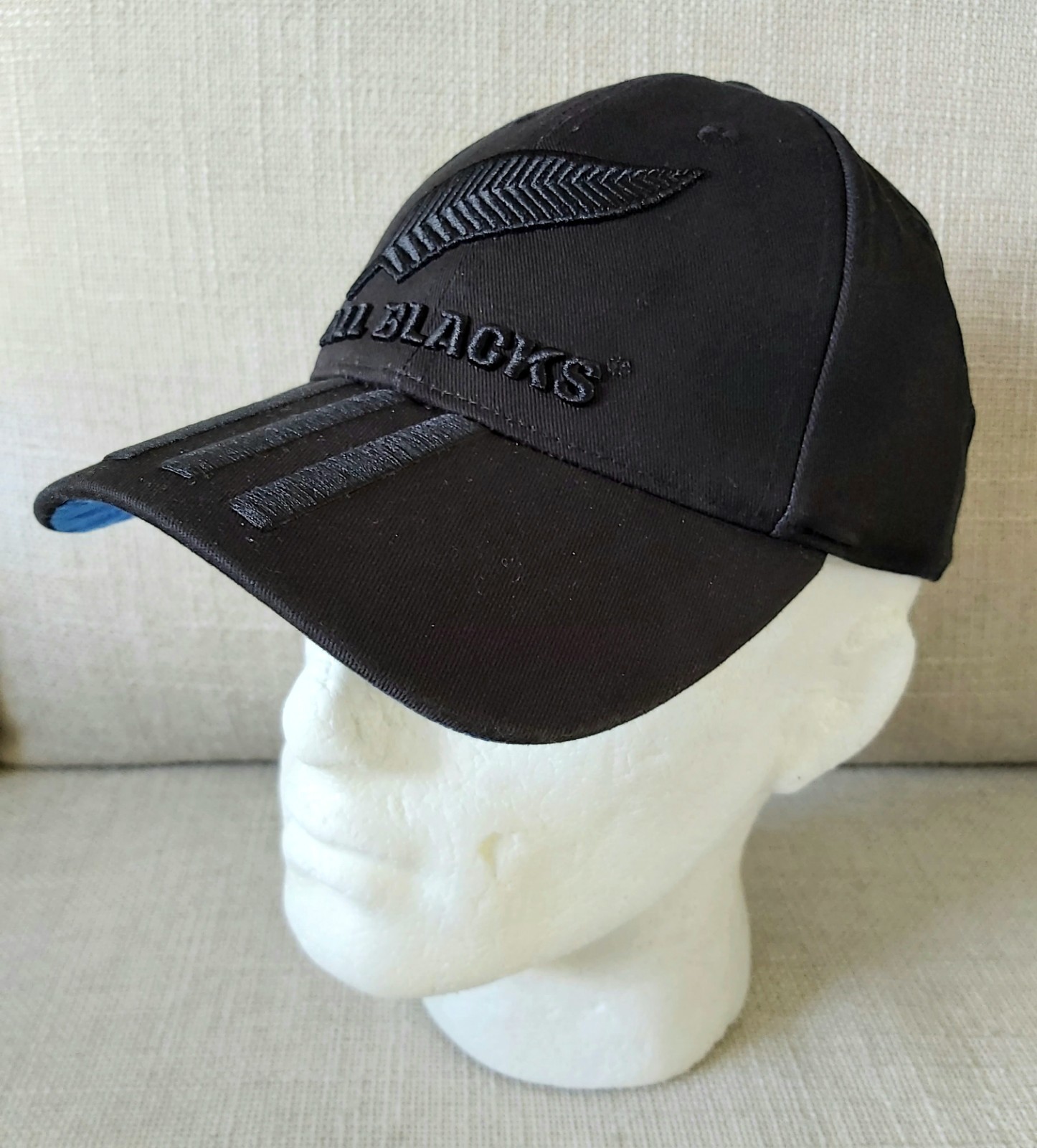Official ADIDAS ALL BLACKS Rugby CAP Hat Casquette New Zealand OSFM EI7365 Shlf6