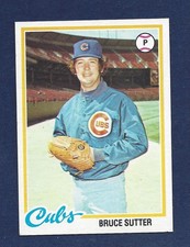 1978 TOPPS BASEBALL #325 BRUCE SUTTER HOF  .99 SHIP Y490